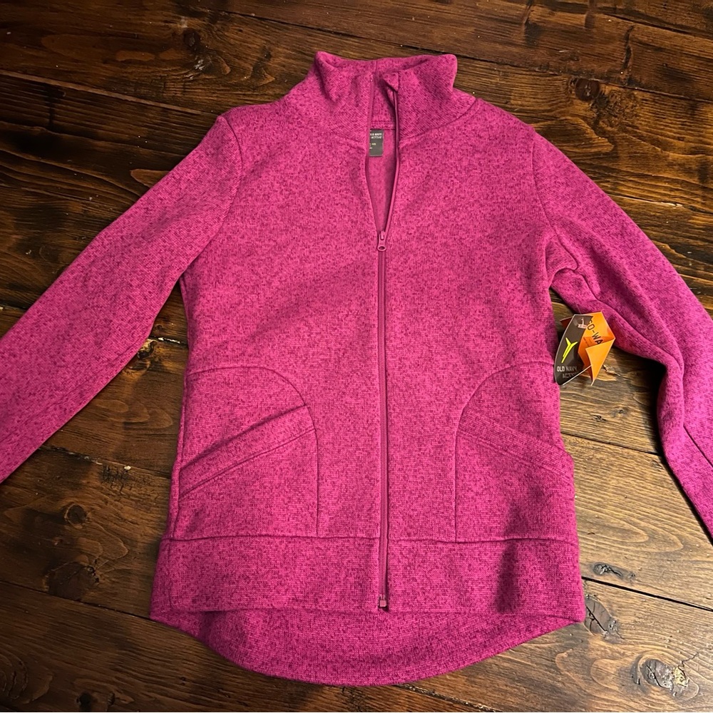 NWT old navy active jacket 10-12 girl
